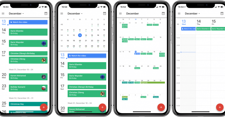 How to share a schedule between iPhone and Android? - Inspired VOX