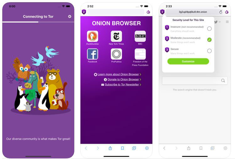 apps like tor for iphone