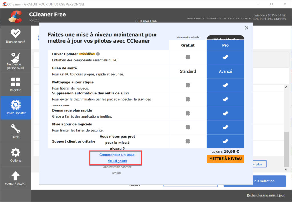 ccleaner driver updater free