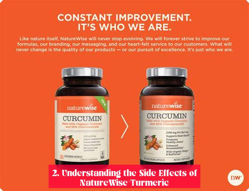 2. Understanding the Side Effects of NatureWise Turmeric
