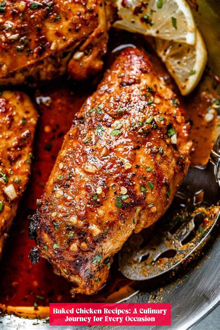 Baked Chicken Recipes: A Culinary Journey for Every Occasion