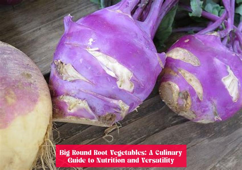 Big Round Root Vegetables: A Culinary Guide to Nutrition and Versatility