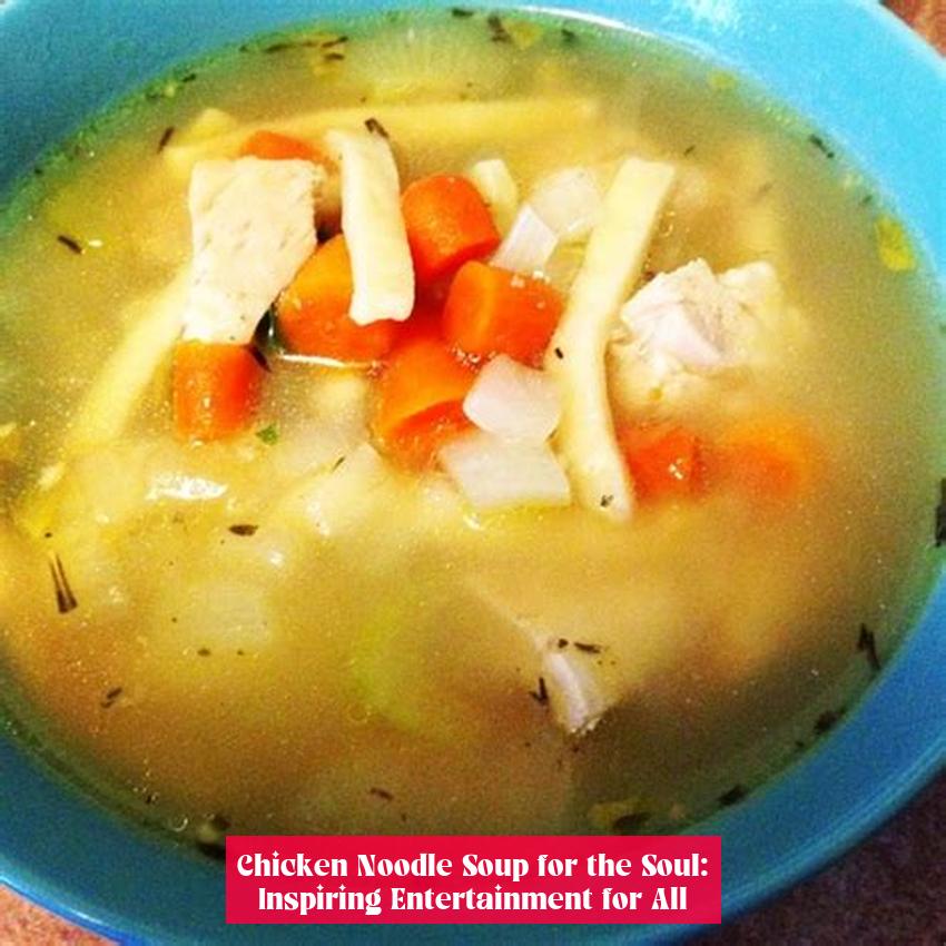 Chicken Noodle Soup for the Soul: Inspiring Entertainment for All