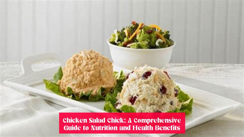 Chicken Salad Chick: A Comprehensive Guide to Nutrition and Health Benefits