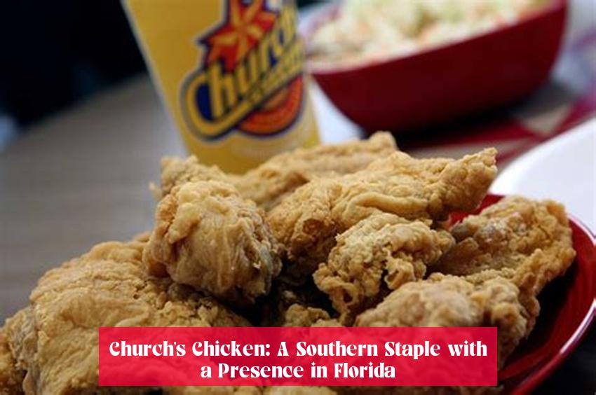 Church's Chicken: A Southern Staple with a Presence in Florida