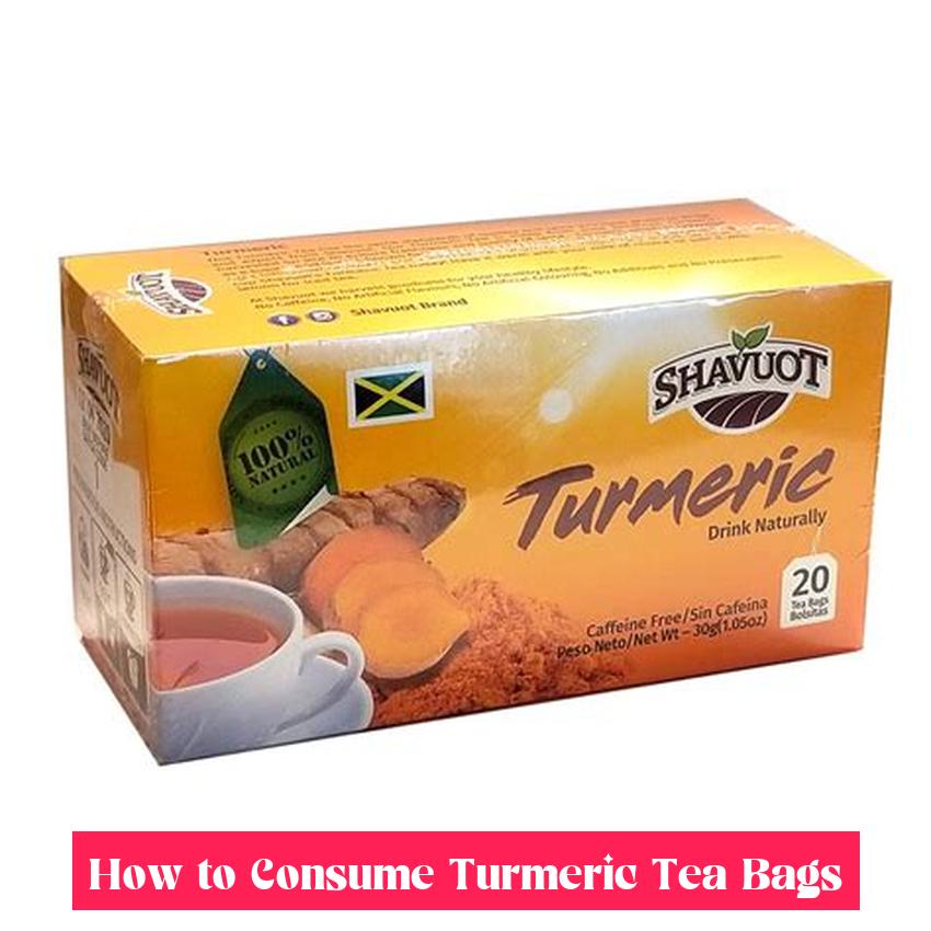 How to Consume Turmeric Tea Bags