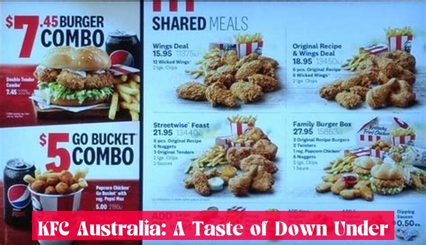 KFC Australia: A Taste of Down Under