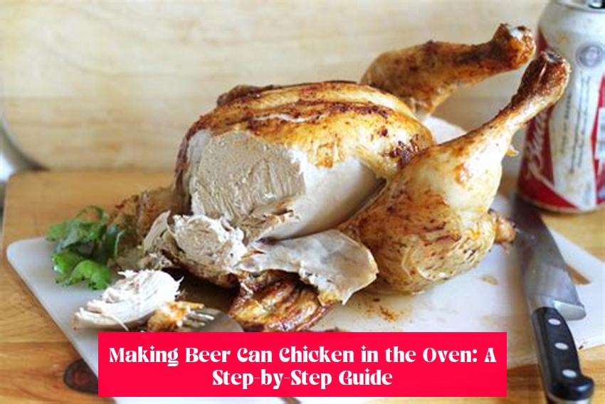 Making Beer Can Chicken in the Oven: A Step-by-Step Guide