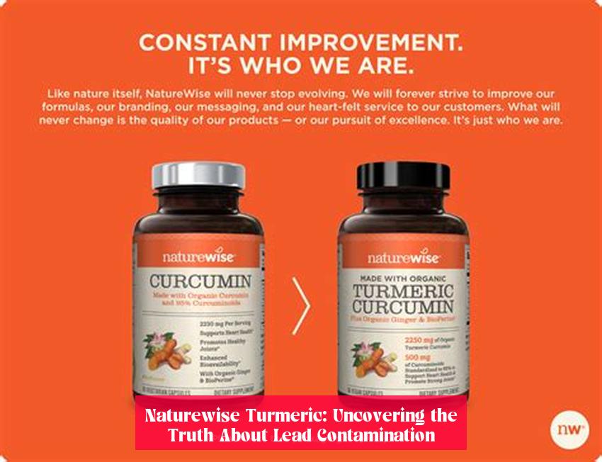 Naturewise Turmeric: Uncovering the Truth About Lead Contamination
