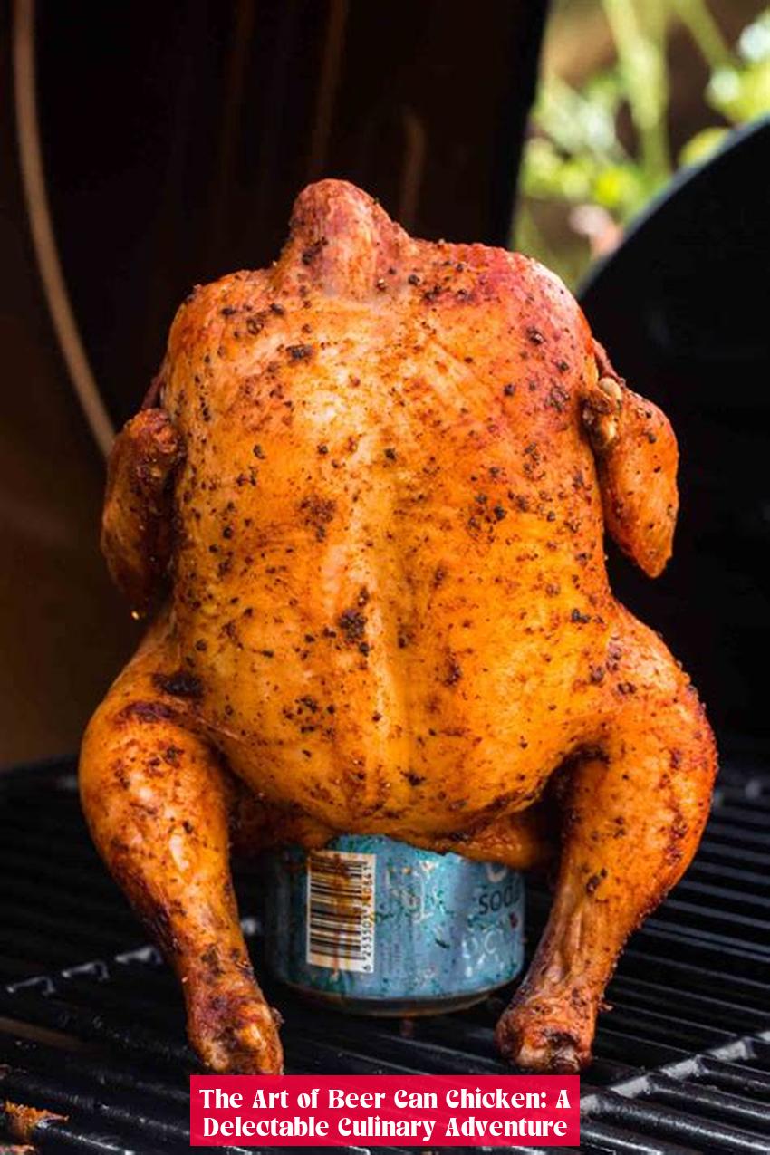 The Art of Beer Can Chicken: A Delectable Culinary Adventure