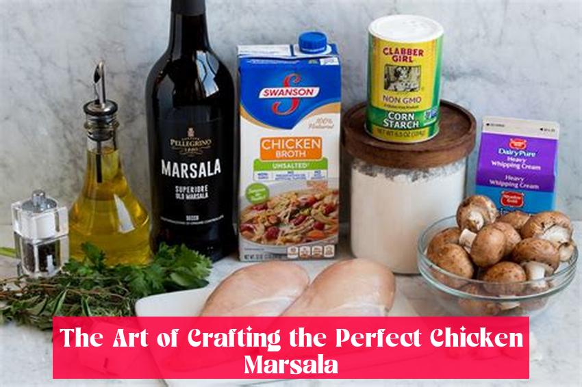 The Art of Crafting the Perfect Chicken Marsala