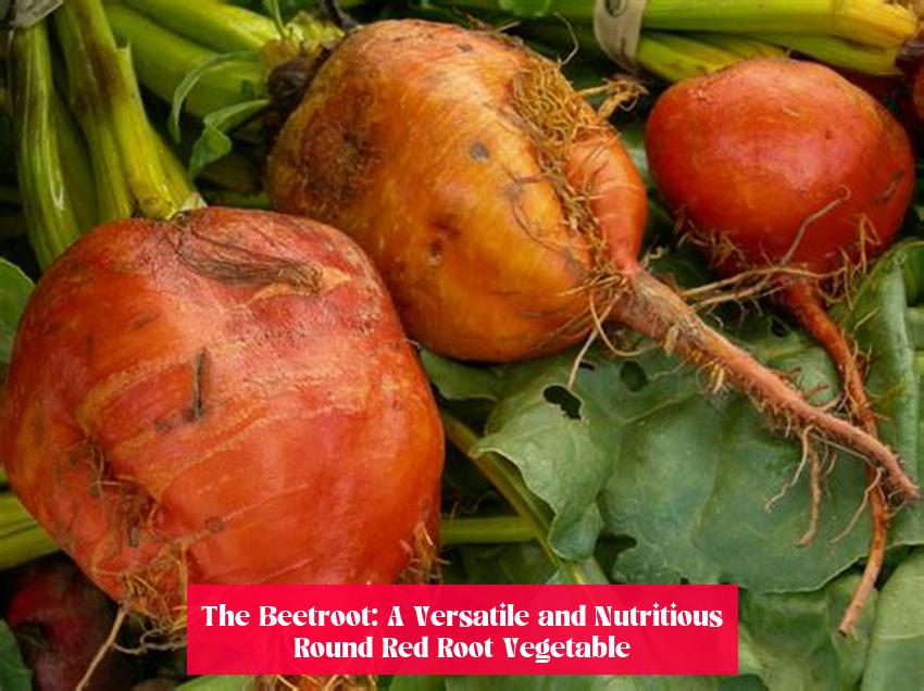 The Beetroot: A Versatile and Nutritious Round Red Root Vegetable