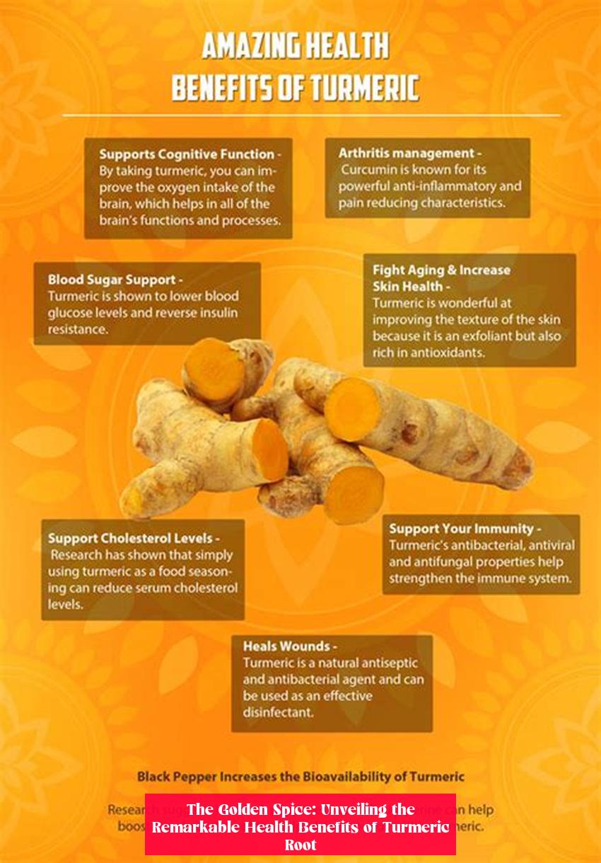 The Golden Spice: Unveiling the Remarkable Health Benefits of Turmeric Root