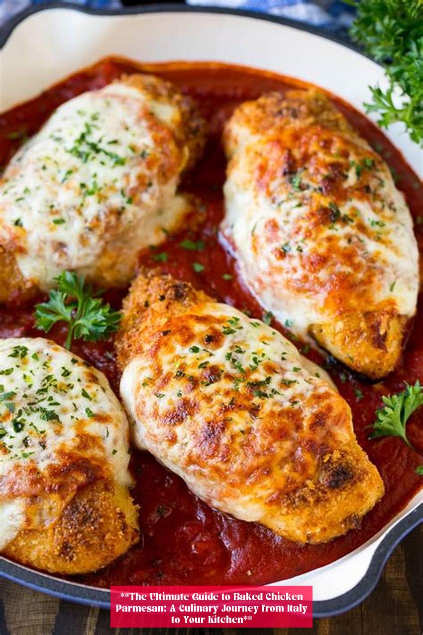 **The Ultimate Guide to Baked Chicken Parmesan: A Culinary Journey from Italy to Your Kitchen**