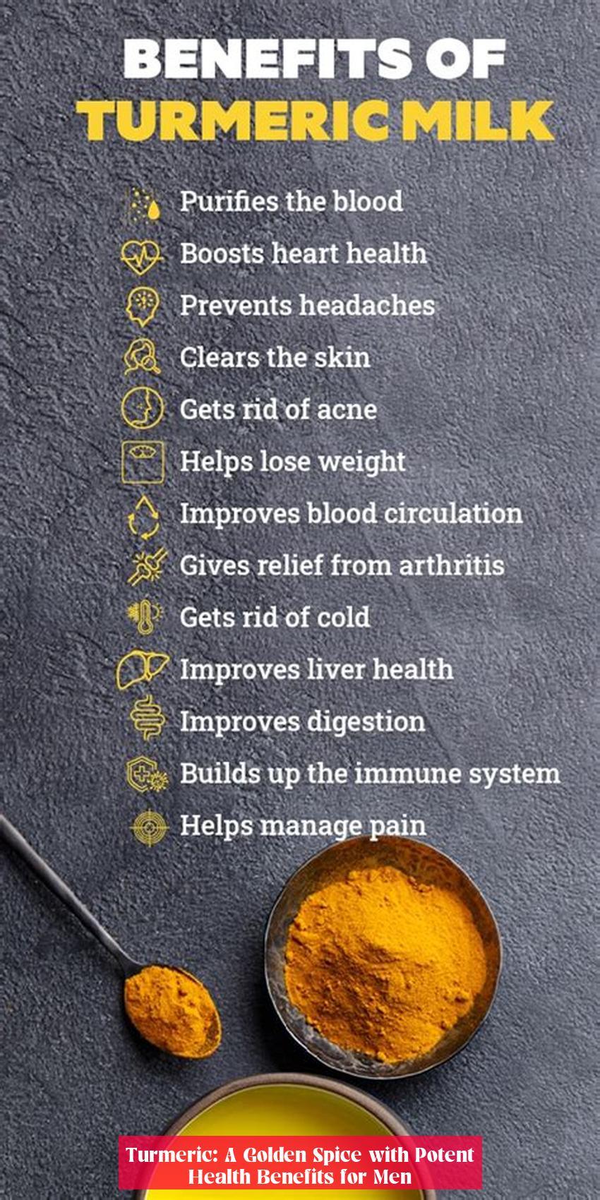 Turmeric: A Golden Spice with Potent Health Benefits for Men