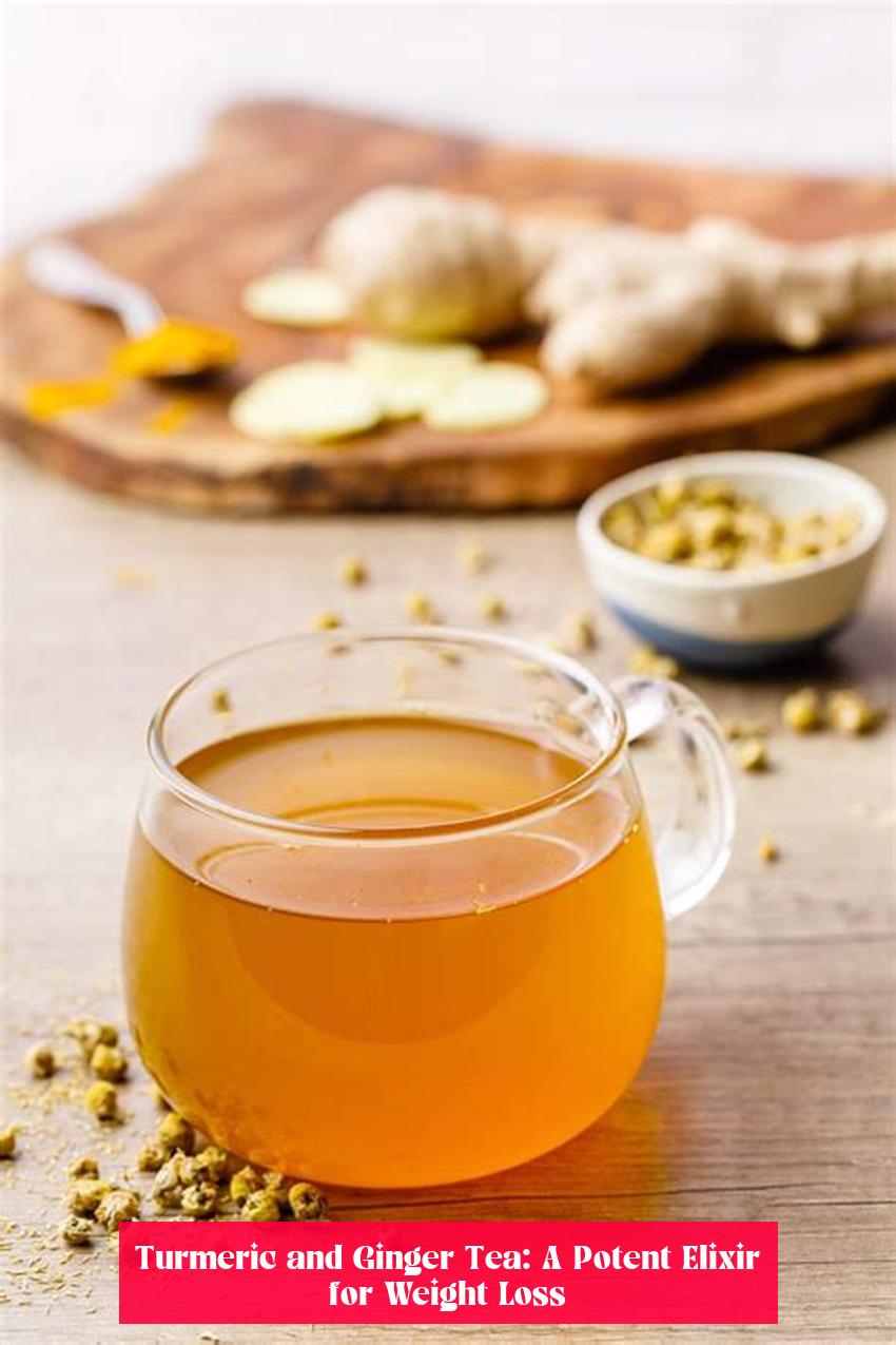 Turmeric and Ginger Tea: A Potent Elixir for Weight Loss