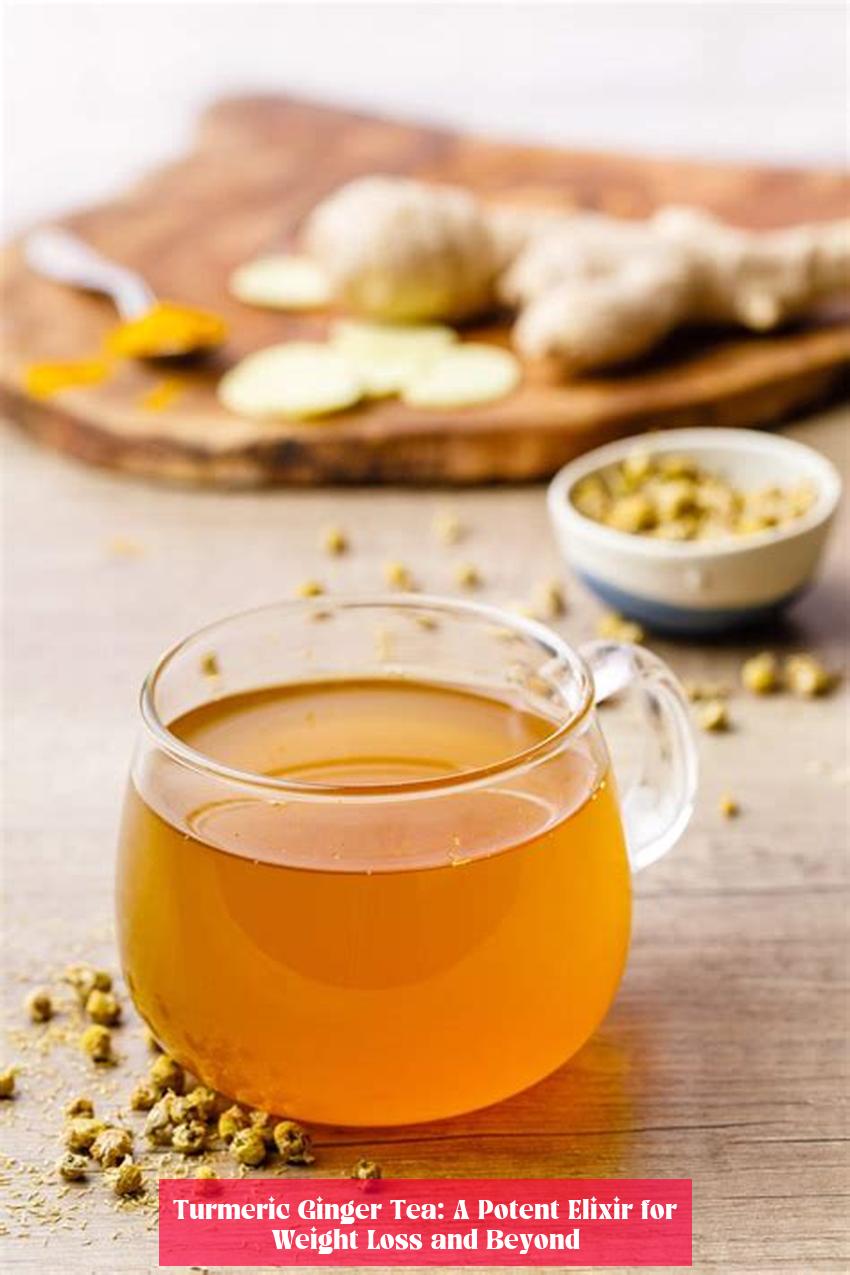 Turmeric Ginger Tea: A Potent Elixir for Weight Loss and Beyond