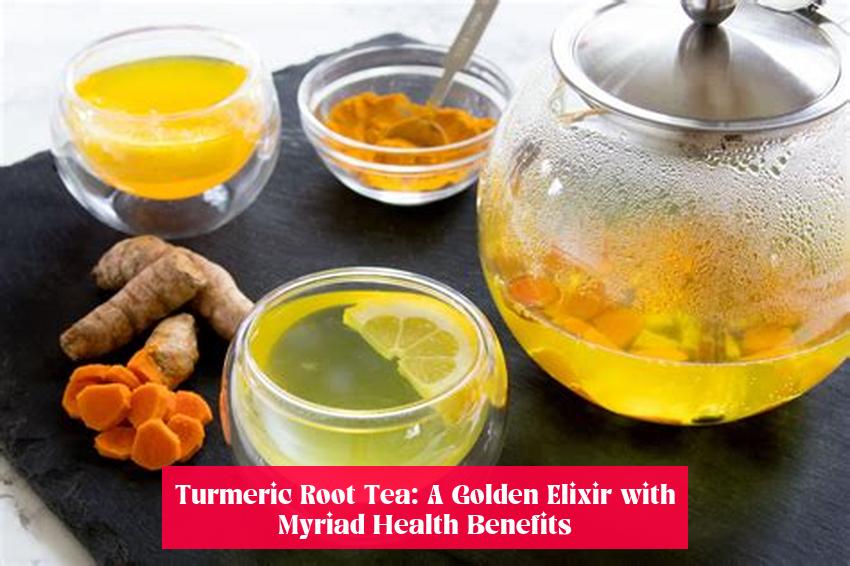 Turmeric Root Tea: A Golden Elixir with Myriad Health Benefits