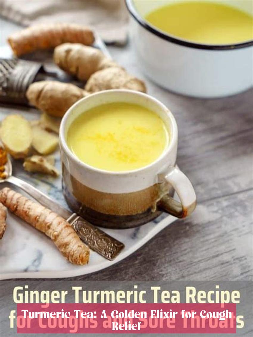 Turmeric Tea: A Golden Elixir for Cough Relief
