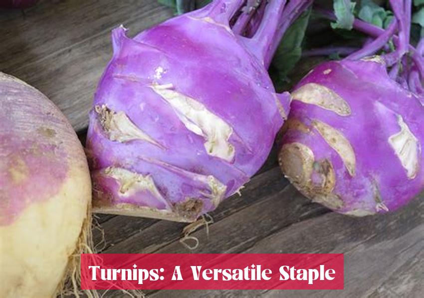 Turnips: A Versatile Staple
