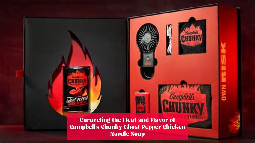 Unraveling the Heat and Flavor of Campbell's Chunky Ghost Pepper Chicken Noodle Soup