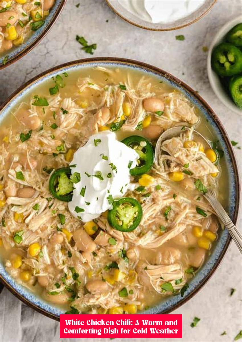 White Chicken Chili: A Warm and Comforting Dish for Cold Weather